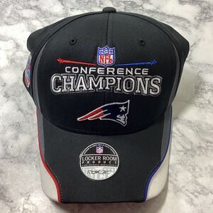 New England Patriots Hat Cap Super Bowl XLII Conference Champions NFL Authentic